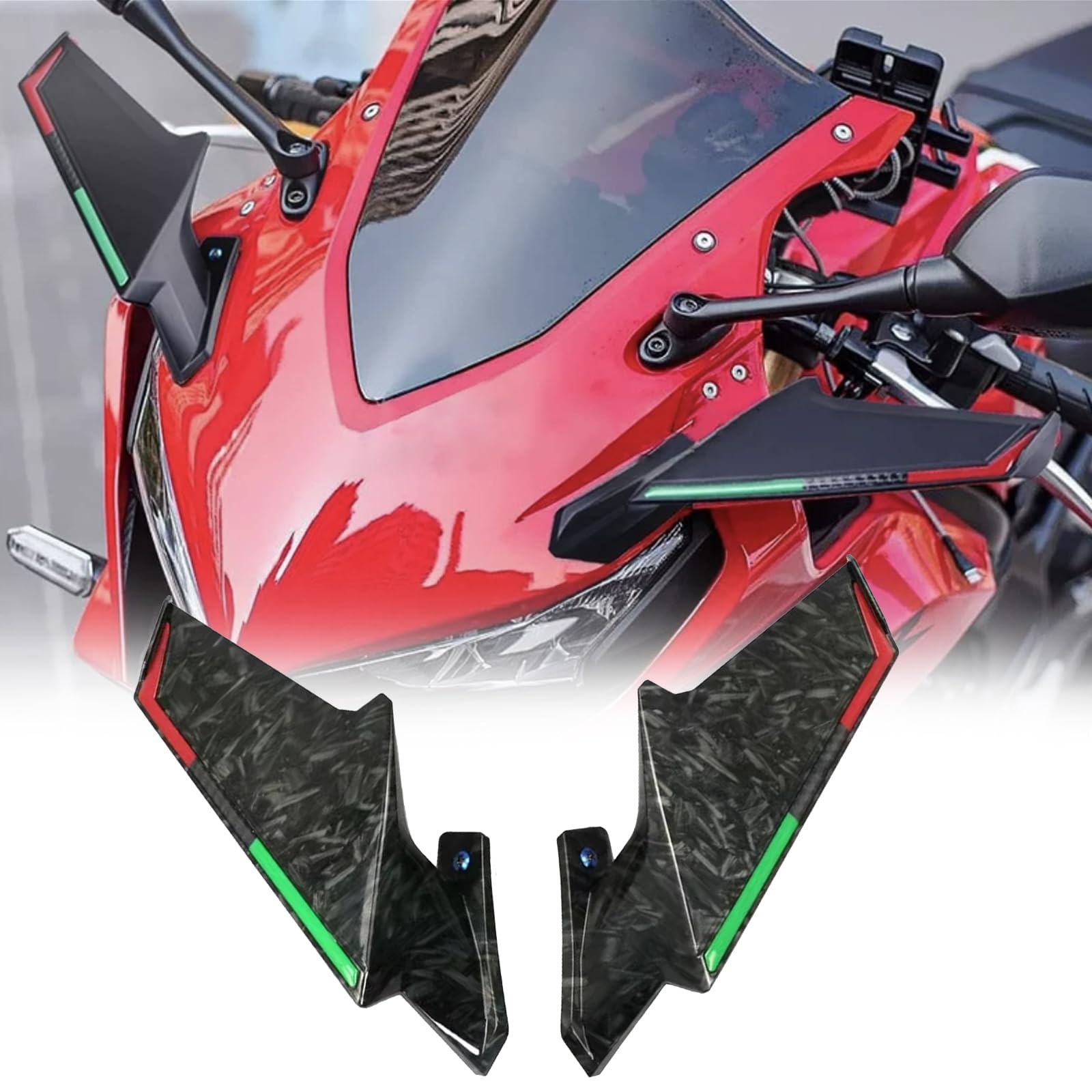 ホンダCBR−400R／500Rエアロディフレクター✦Acrypoint製 ホンダCBR−400R／500Rエアロディフレクター✦Acrypoint製